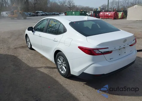 2025 Toyota Camry Le from USA, damaged, VIN 4T1DAACK7SU513755
